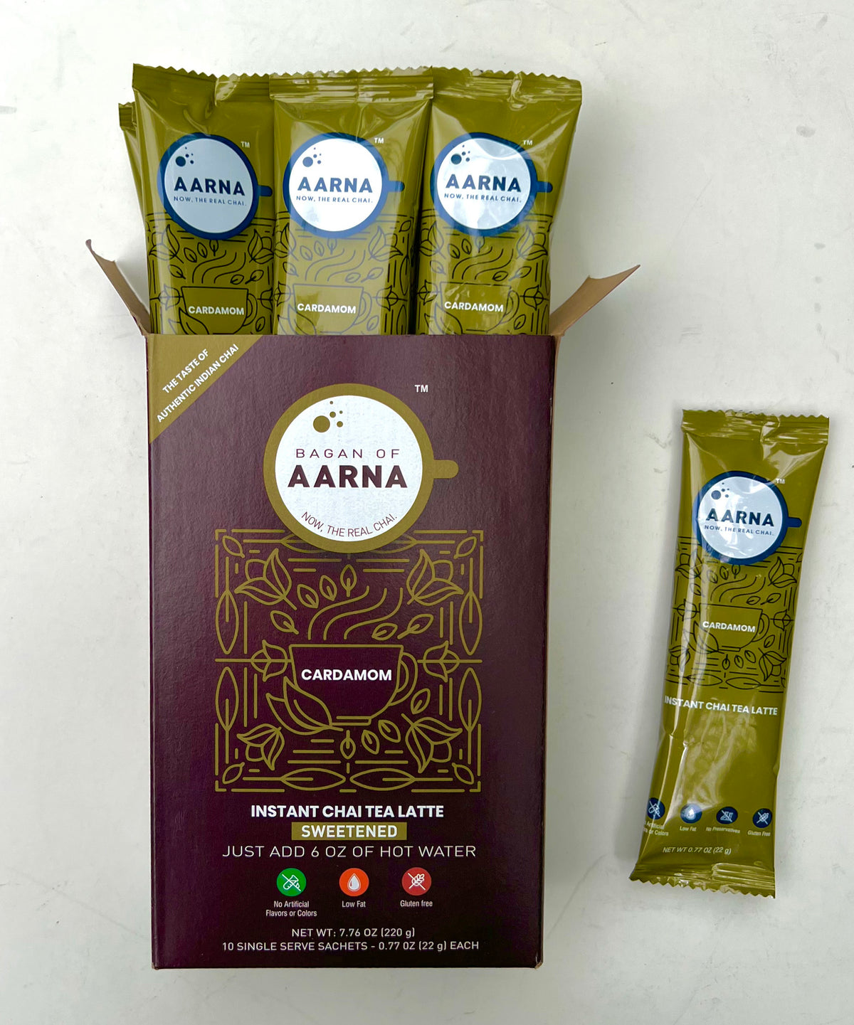 Instant Cardamom Chai Tea