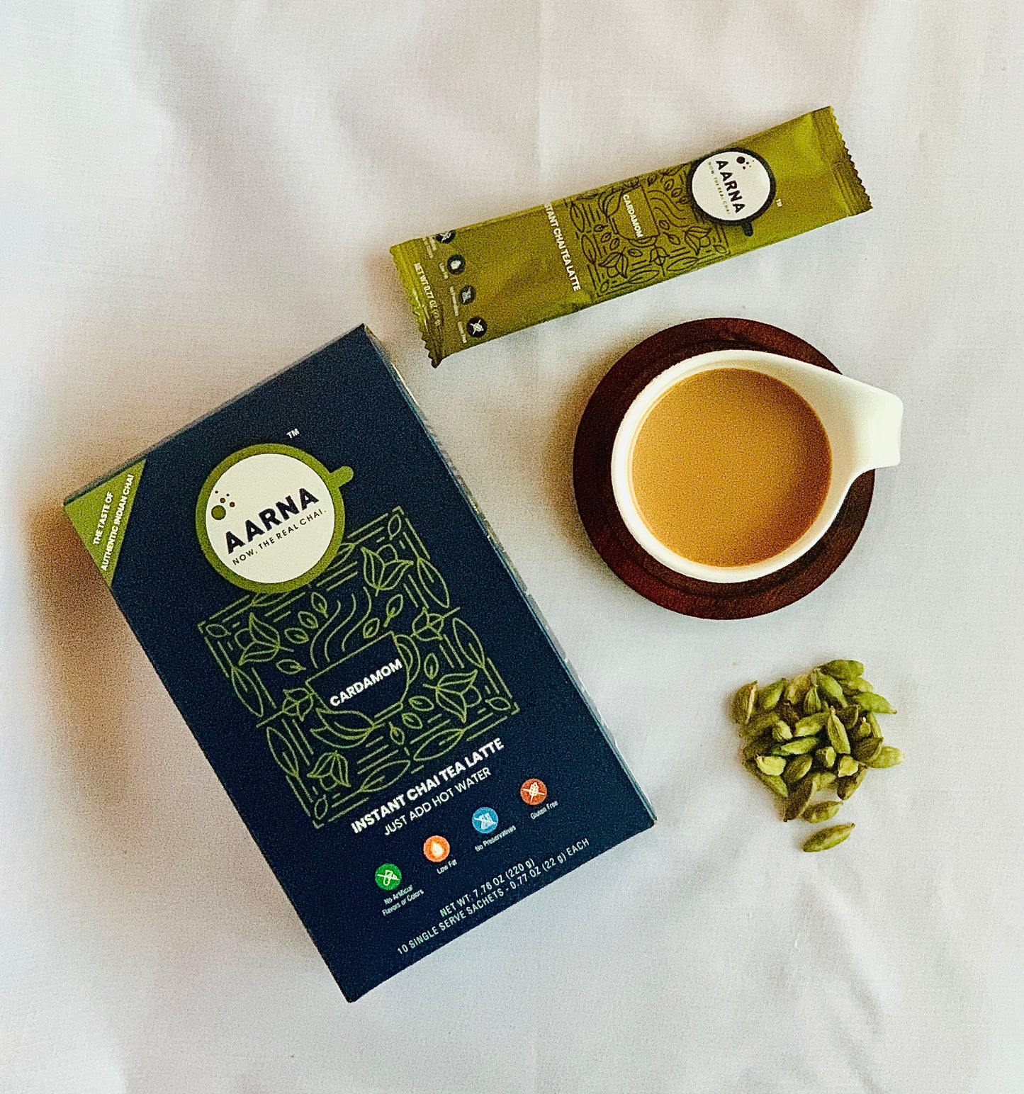 Instant Cardamom Chai Tea